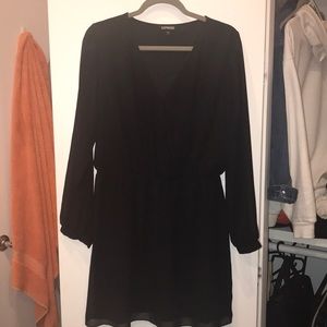 Black cocktail dress.